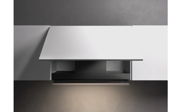 FALMEC VIRGOLA TOUCH 90 NRS BLACK – вграден аспиратор, 90 см, No-Drop, ултратих NRS®, до 800 m³/ч